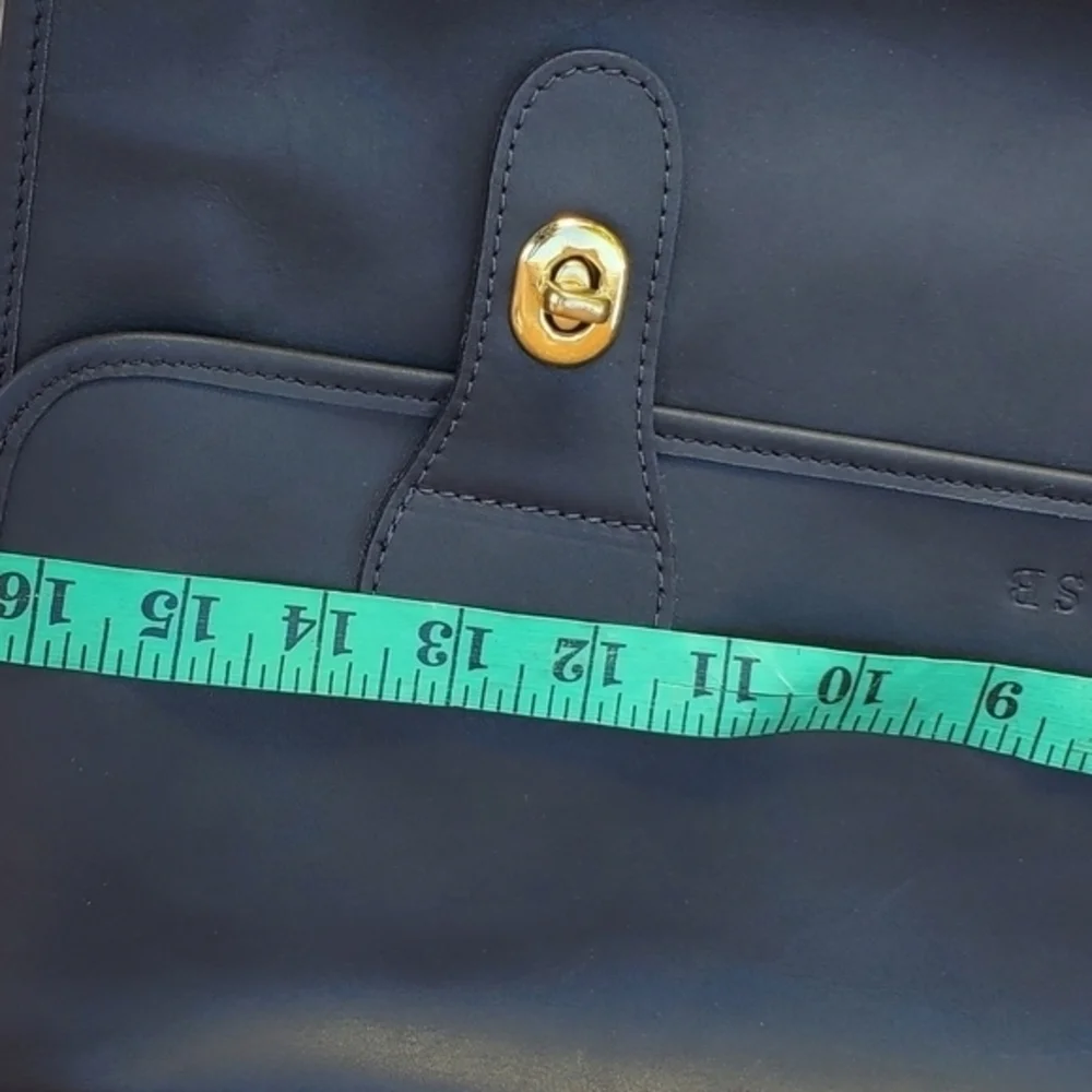 Black Leather turnkey briefcase NEW‎
